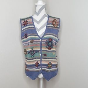 Orvis Multi-color Wool Vest